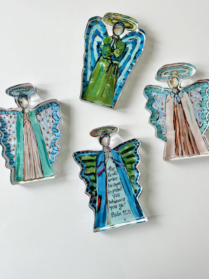 "Heavenly Angel II" Acrylic Small Shelfie