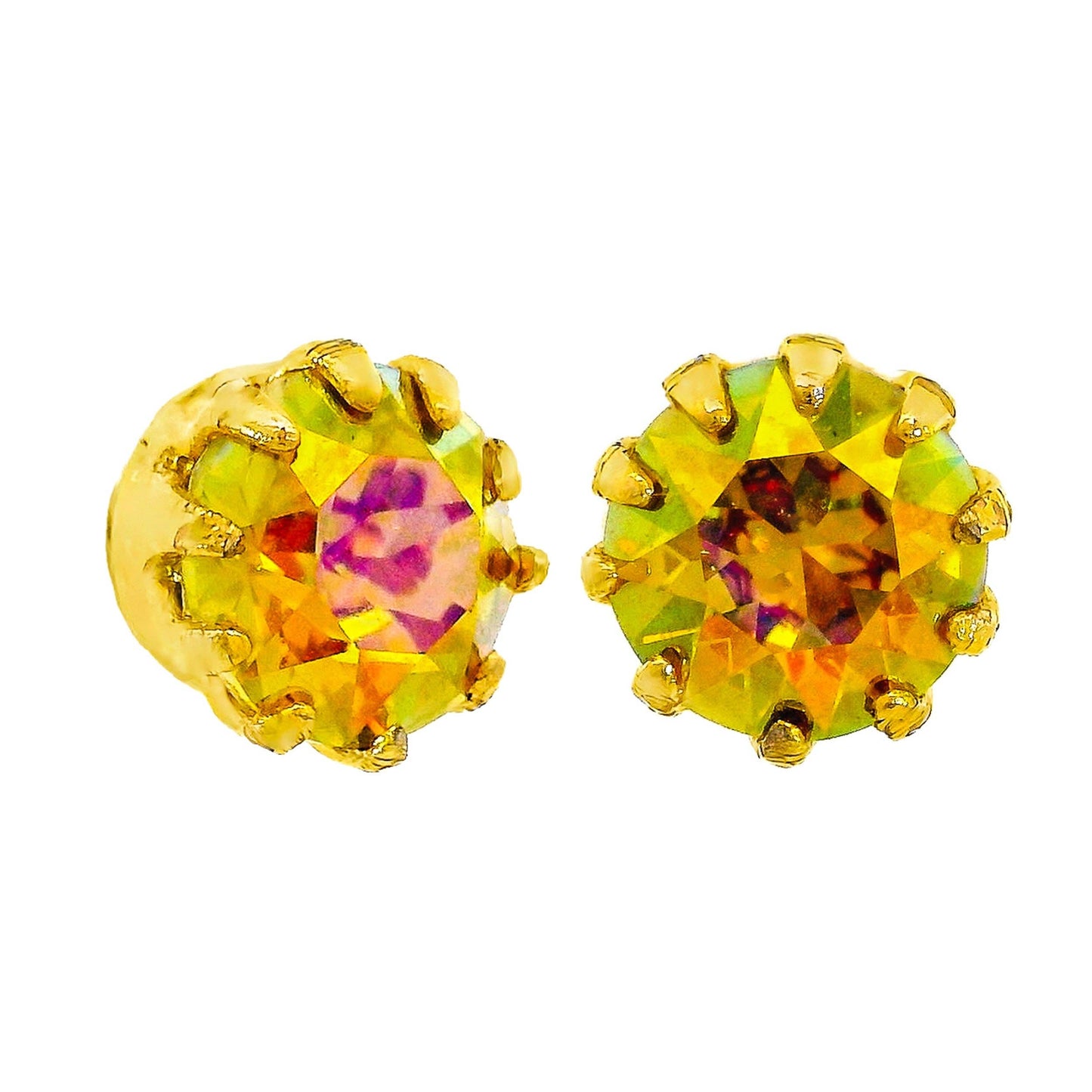 Mini Chrisley Studs: Tanzanite Glimmer