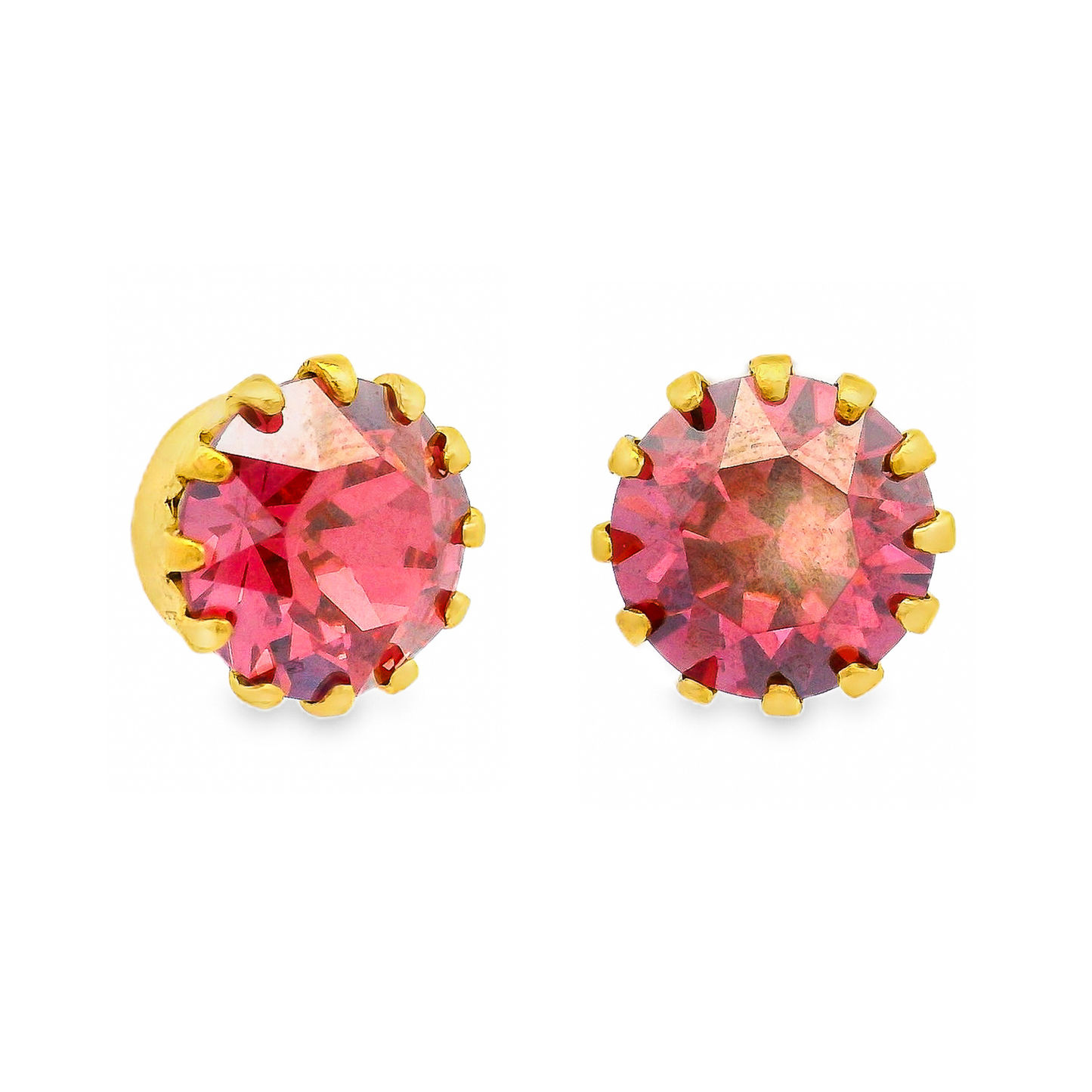 Mini Chrisley Studs: Rose Champagne