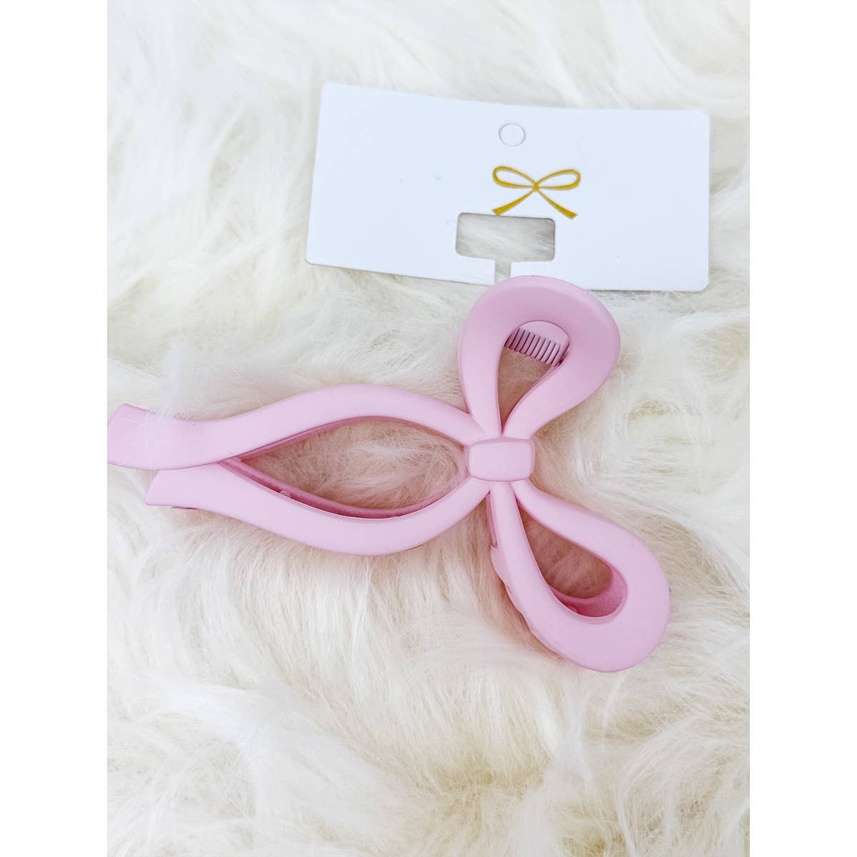 Assorted Pinks Bow Clip