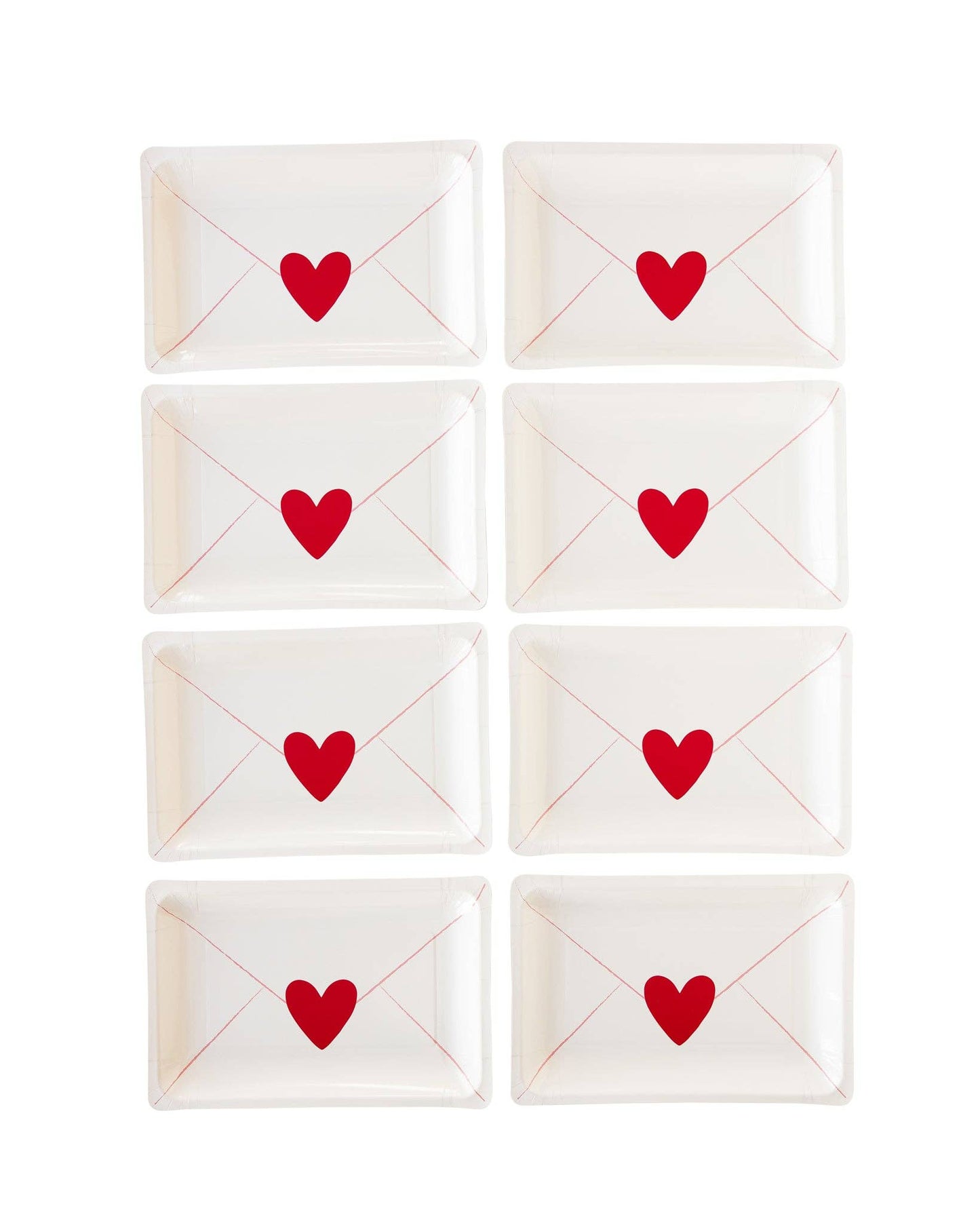 Love Letter Plates 8ct