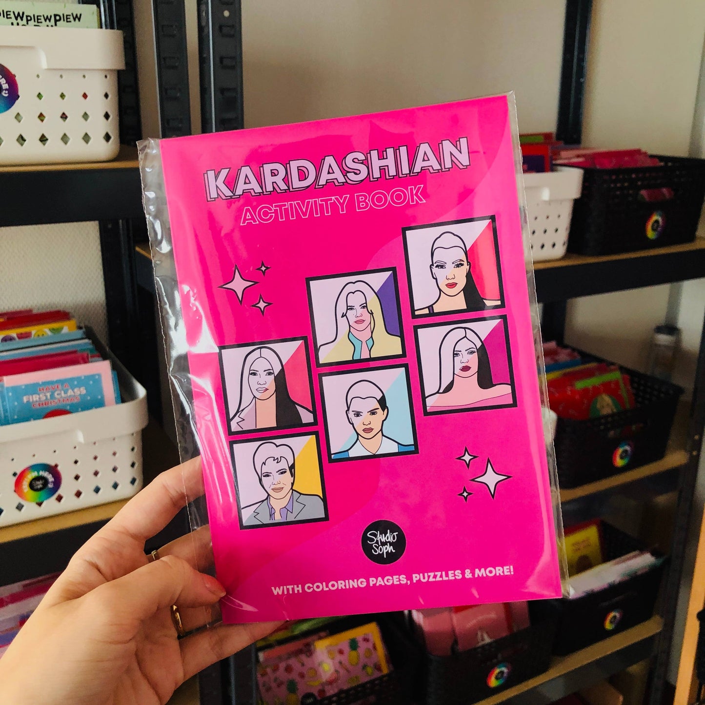 Kardashian Activity Coloring Book