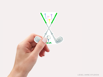 Golf Vinyl Sticker