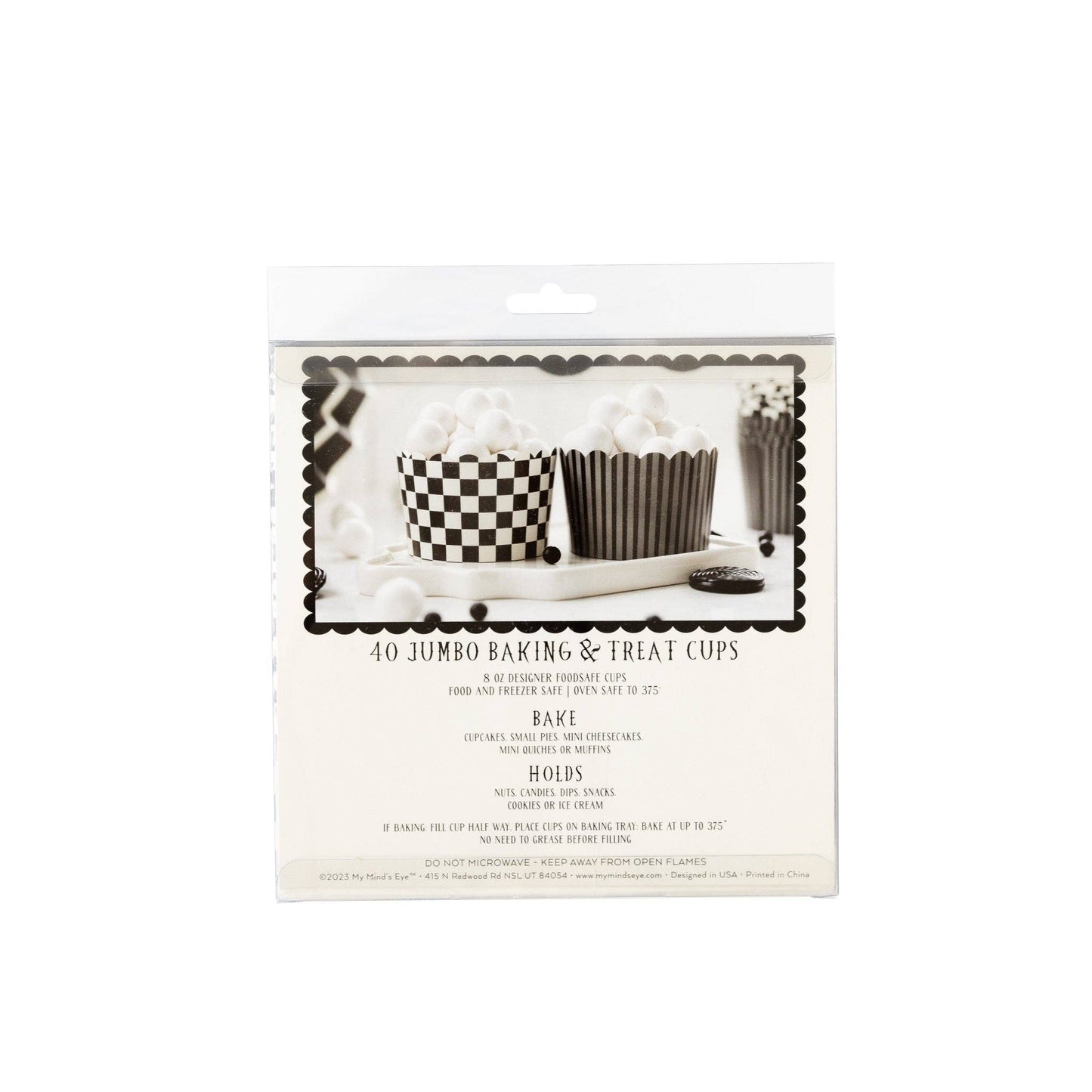 Jumbo Wednesday Baking/Treat Cups 40 pcs
