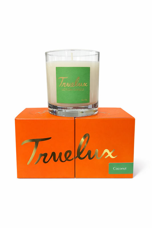 Truelux Lotion Candle- Coconut