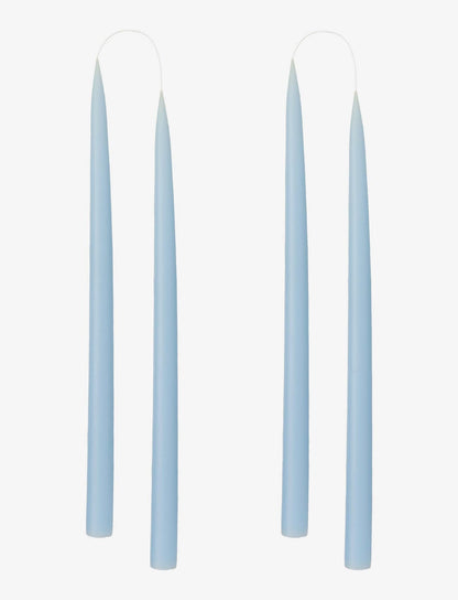 Light Blue Danish Taper Candle 8", 12", 14"