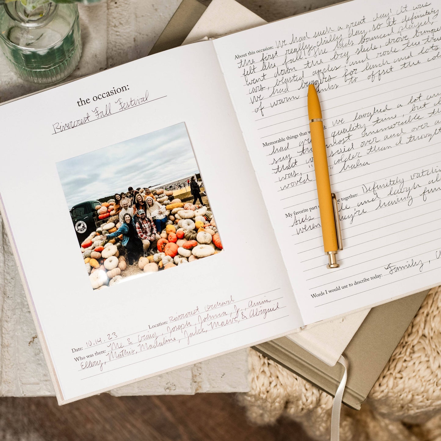 Grandparent Memory Book & Photo Album | Gift