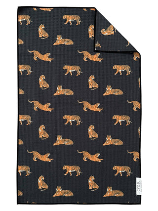Here Kitty Kitty: Double-Sided Hand Towel: 17x27in