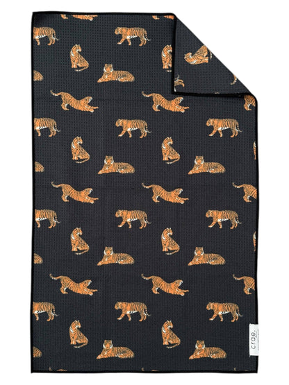Here Kitty Kitty: Double-Sided Hand Towel: 17x27in