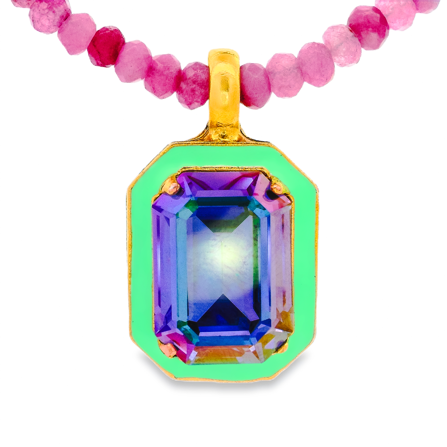 Dakota Necklace in Mint