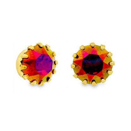 Mini Chrisley Studs: Amethyst