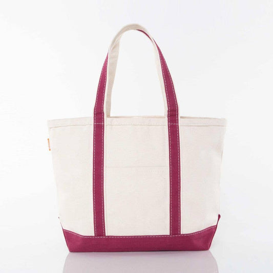 Medium Canvas Tote- Embroidery Included