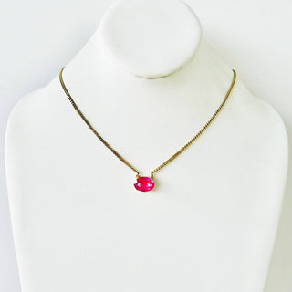 Iza Necklace in Fairy Dust: Rose Water Opal