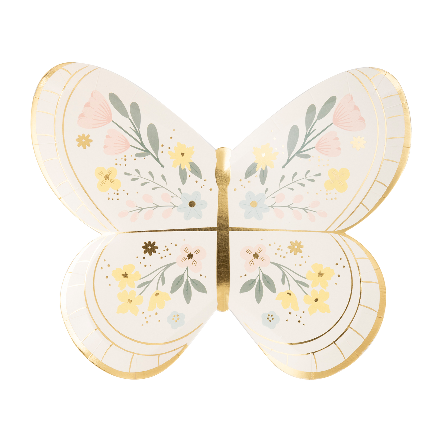 Butterfly Plates Set 8ct