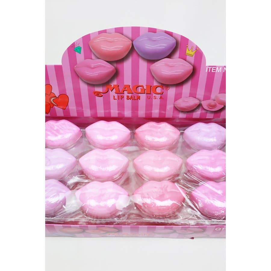 Lips Shaped Lip Balm- Variety