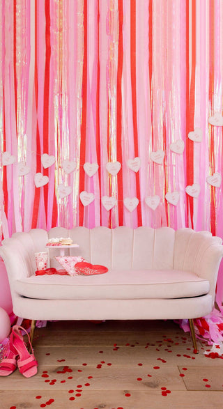 Valentine Scatter Paper Cups 8ct
