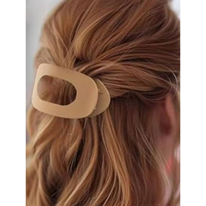 Flat Hair Claw Clip, 6 Colors