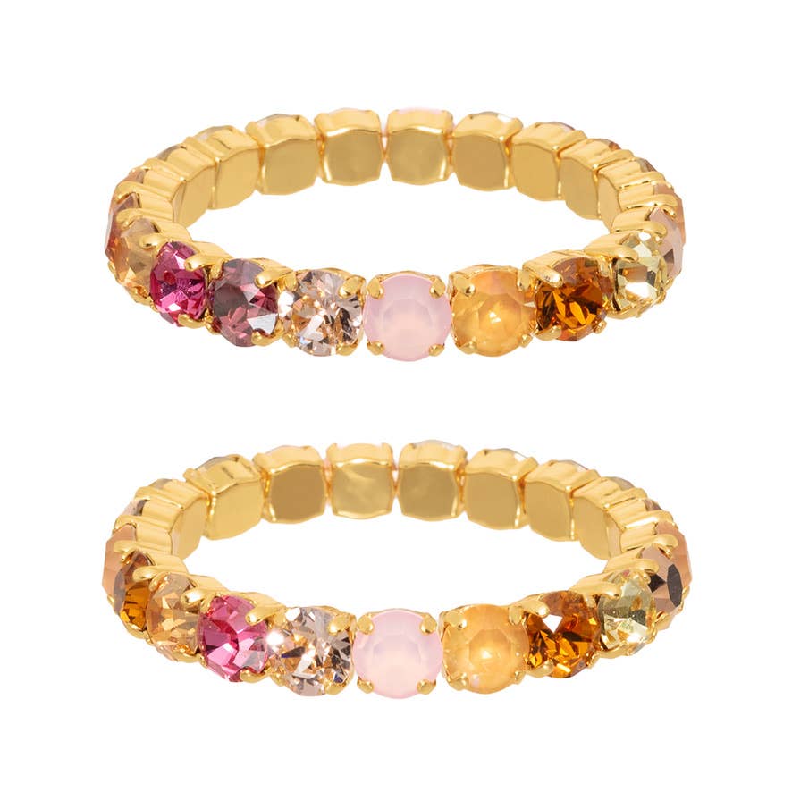 Oakland Stretch Bracelet in Mixes: Candy Kisses / Medium