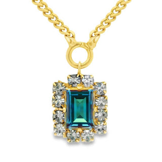 Darla Necklace in Ice Blue Lemon