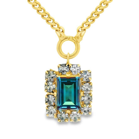 Darla Necklace in Ice Blue Lemon