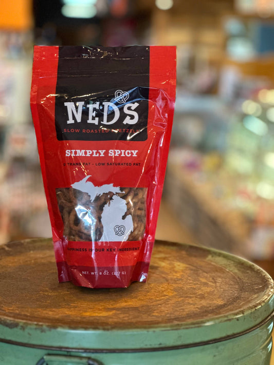 Ned's Pretzels - Simply Spicy Pretzels