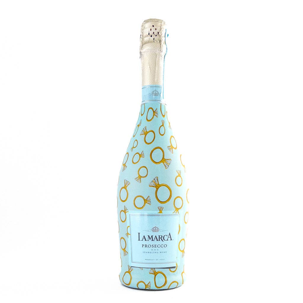 Beau Bottles Blue Engagement Ring - Prosecco Collection
