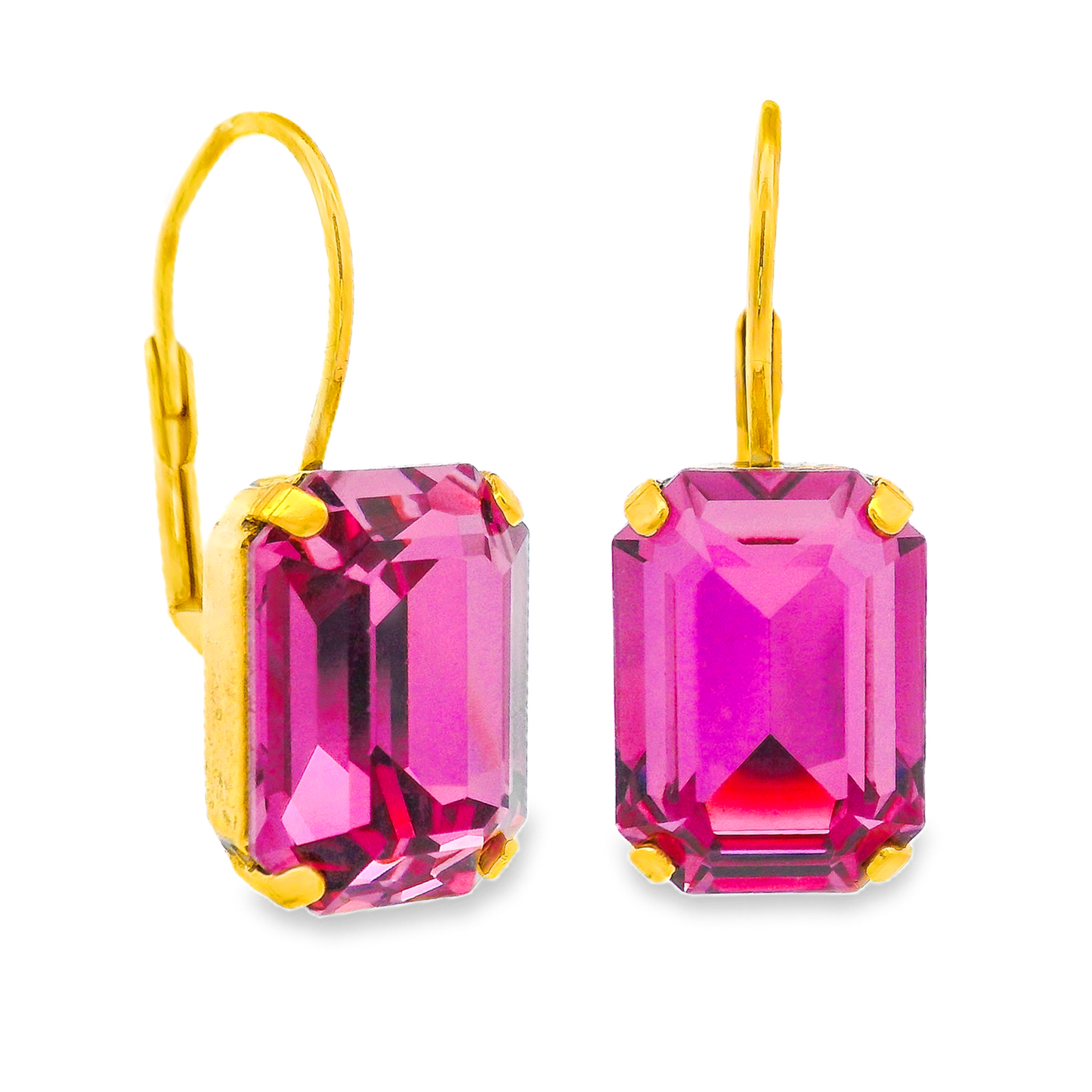 Rubin Hook Earrings: Peridot Brandy