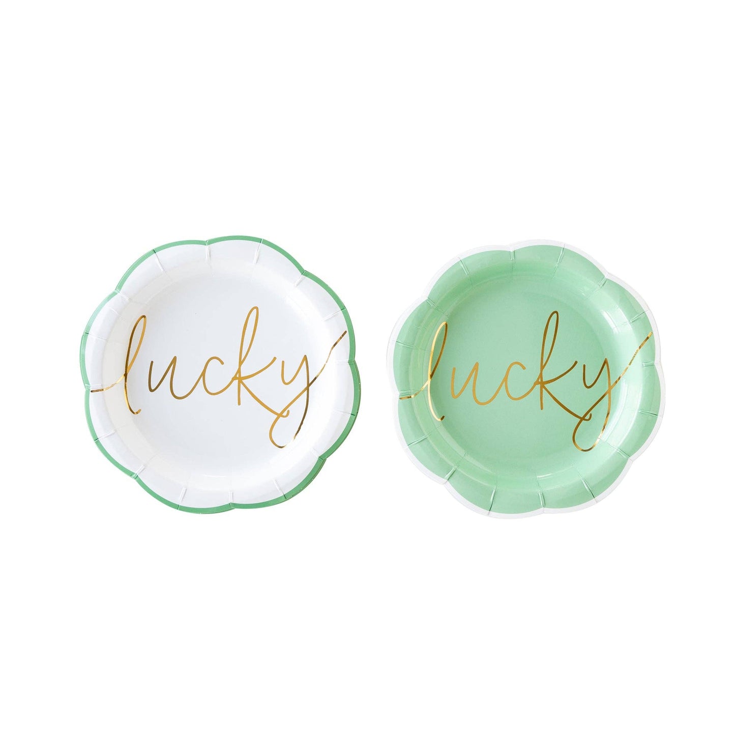 Lucky Paper Plate Set 8ct