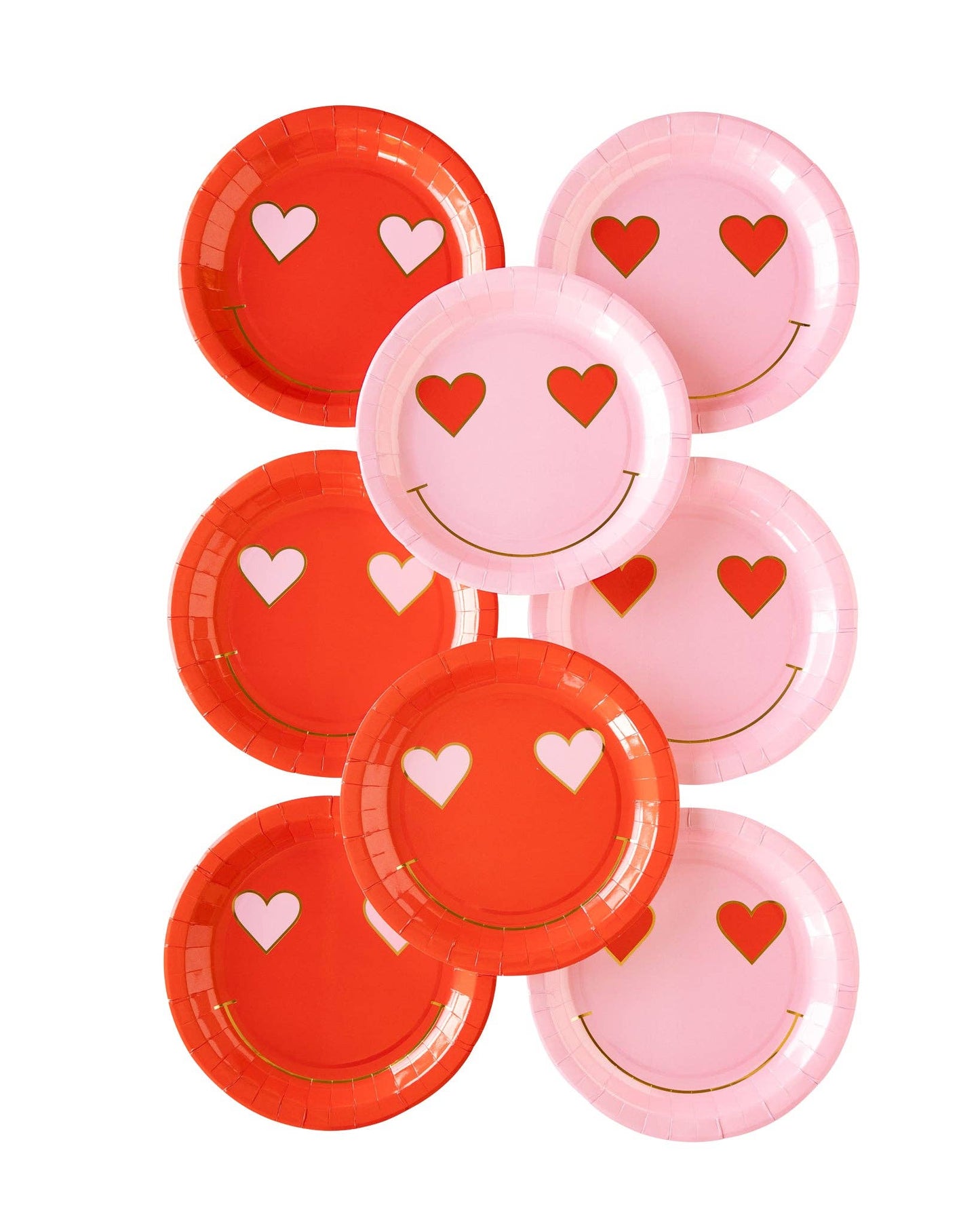 Heart Eyes Plates 8ct