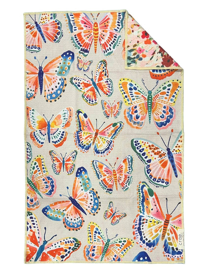 Floatie: Reversible Hand Towel: 19x29in