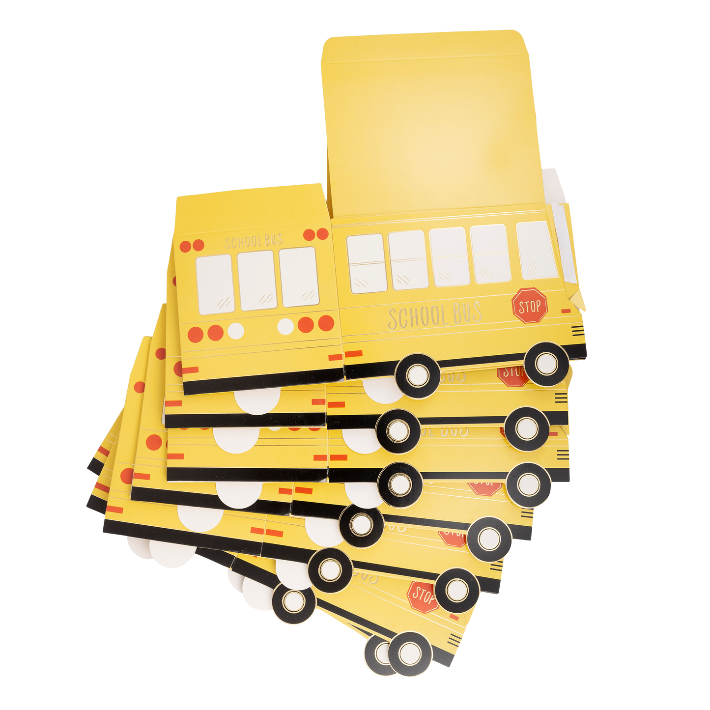 School Bus Treat Boxes 8ct