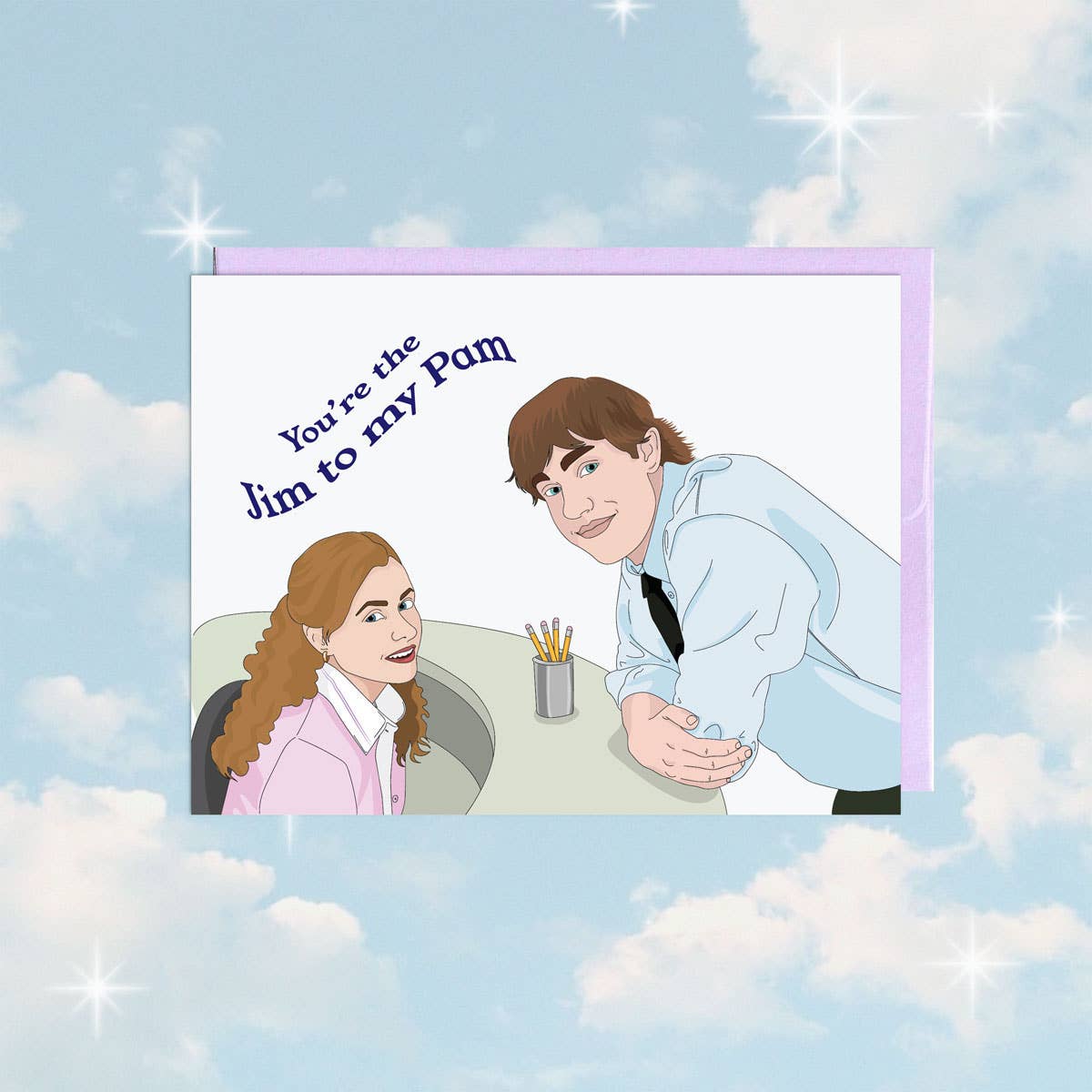 Jim To My Pam | Love Card