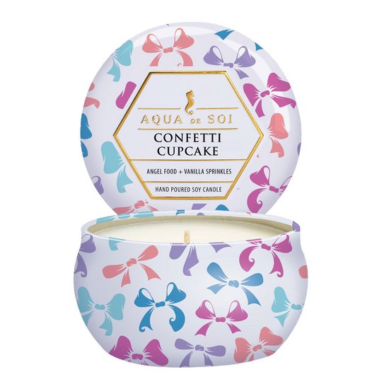 Confetti Cupcake 4oz Limited Edition Tin Candles