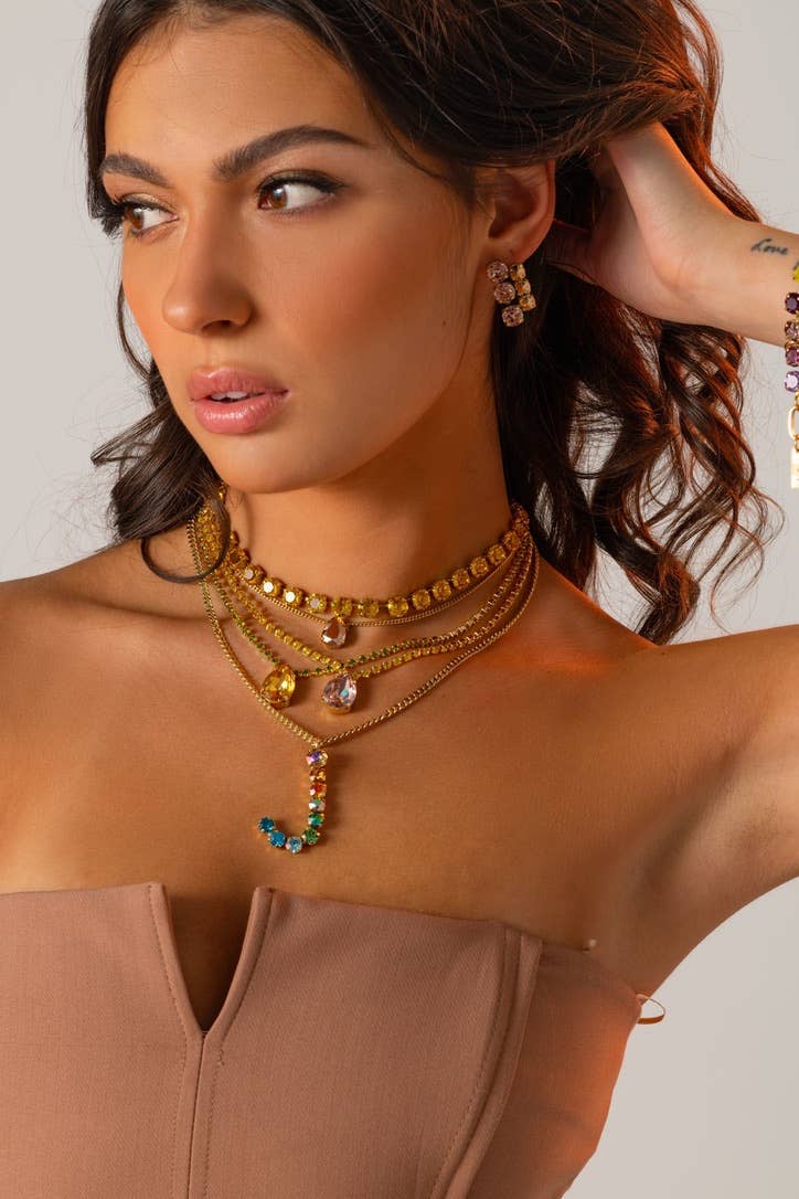 Oakland Necklace: Bubble Gum