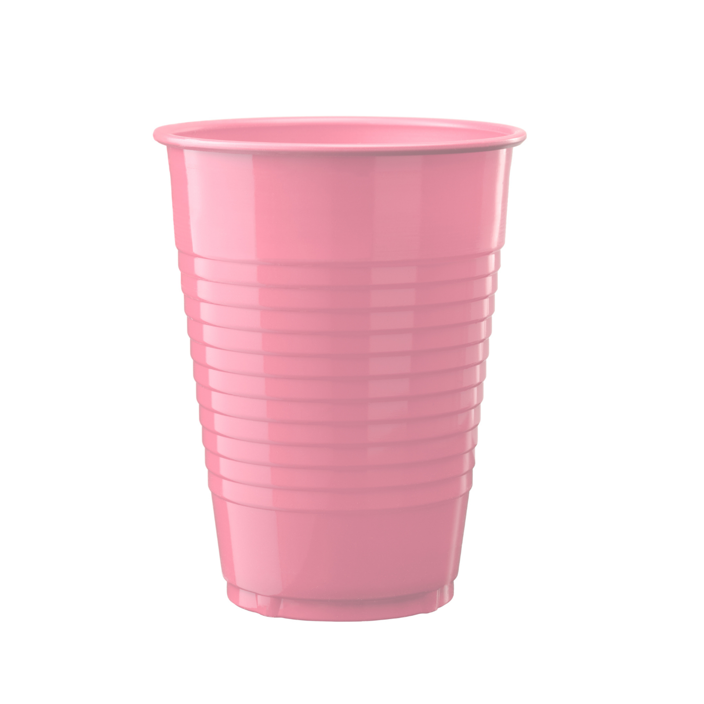 12 Oz. Light Pink Plastic Cups - 50 Ct.