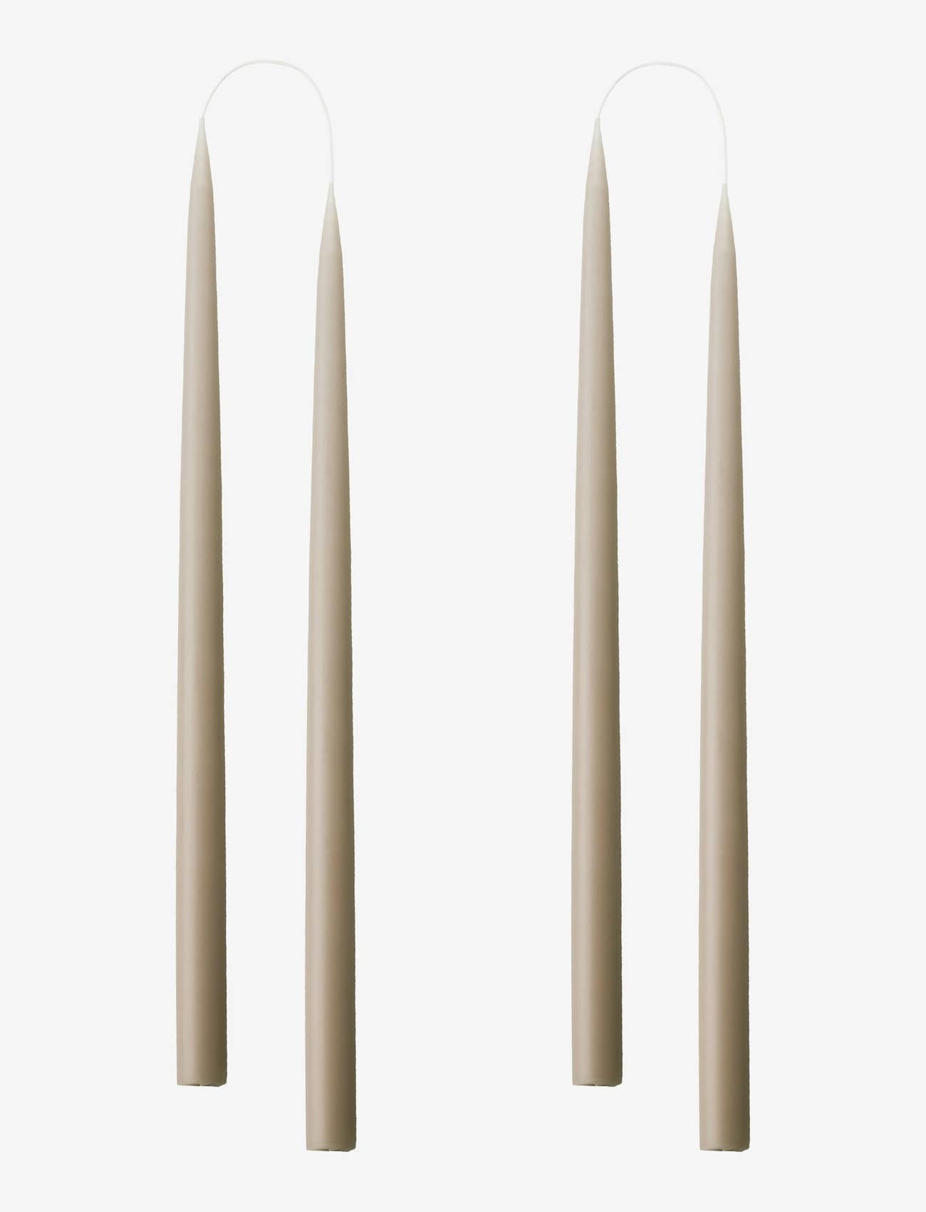 Flax Danish Taper Candle 8"