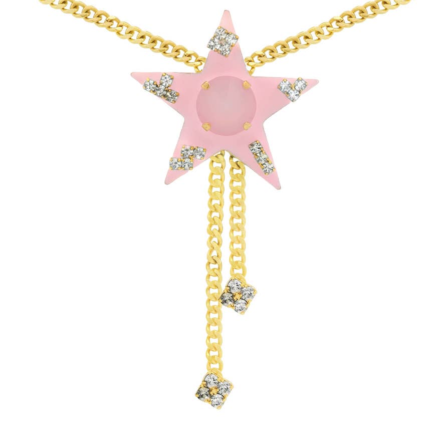 Bolo Star Necklace in Fairy Dust: Roselune