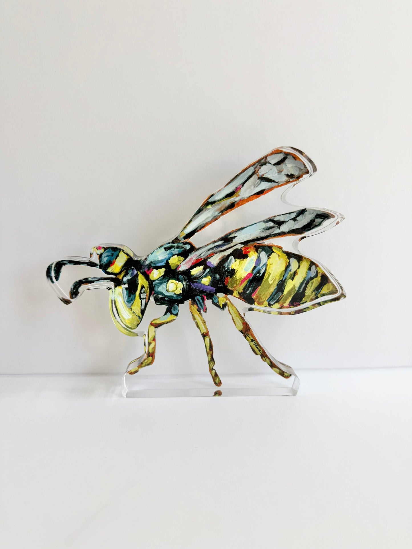 Yellow Jacket Acrylic Mini Shelfie