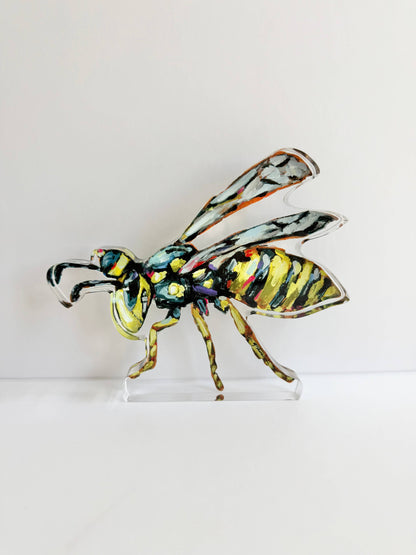 Yellow Jacket Acrylic Mini Shelfie