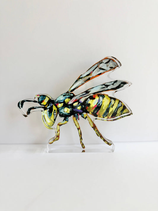 Yellow Jacket Acrylic Mini Shelfie