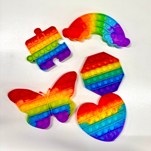 Push Pop Bubble Fidget Toy: Popper