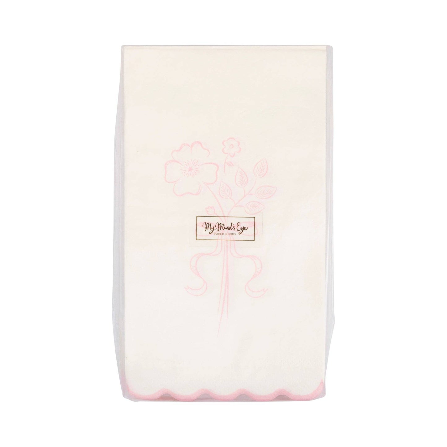 Pink Pembroke Dinner Napkins 24ct
