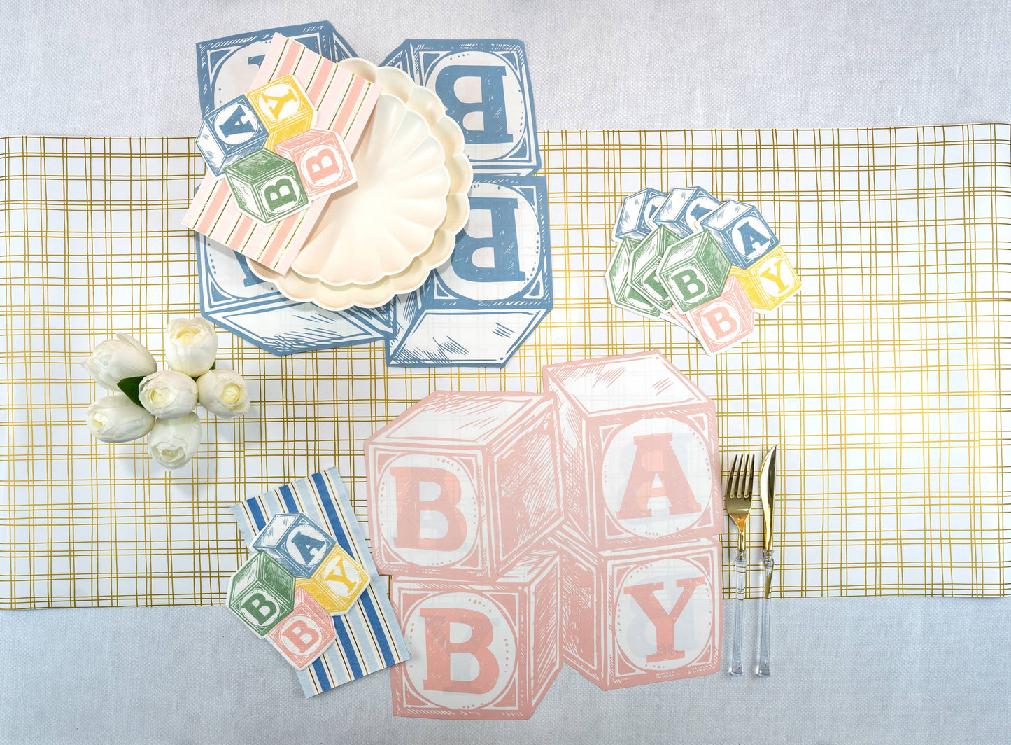 Baby Blocks Napkins 16ct