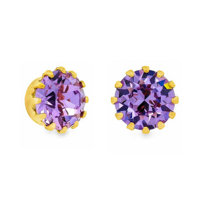 Mini Chrisley Studs: Indicolite