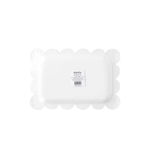 Happy New Year NYE Scallop Plate 8ct