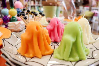 Ghost Shaped Candles- 4 Color Options