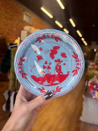 Pavillion Paper Oxford Rebel Mini Hors d'oeuvre Paper Plates - 50pk