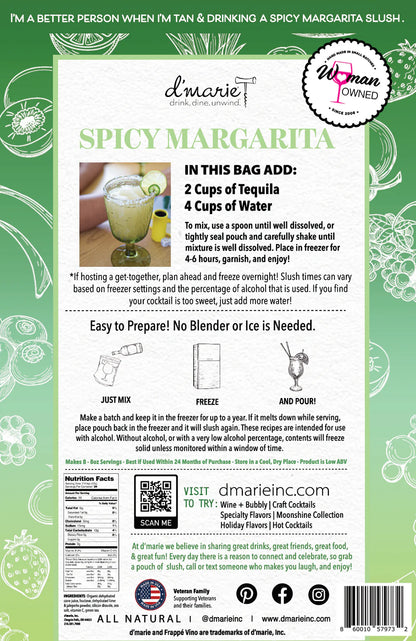 Spicy Margarita Cocktail Slush Mix - 10oz