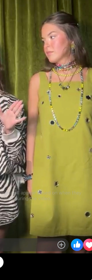 Green Mirror Dress