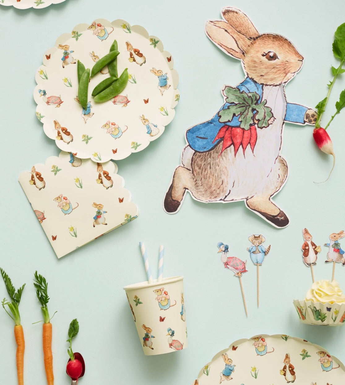 Meri Meri Peter Rabbit Plates 8ct